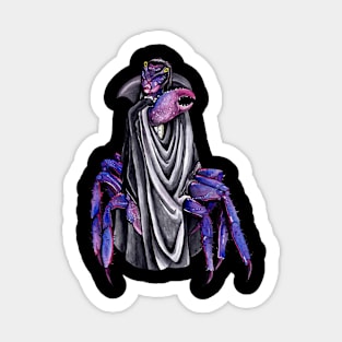 Count Vampire Crab Sticker